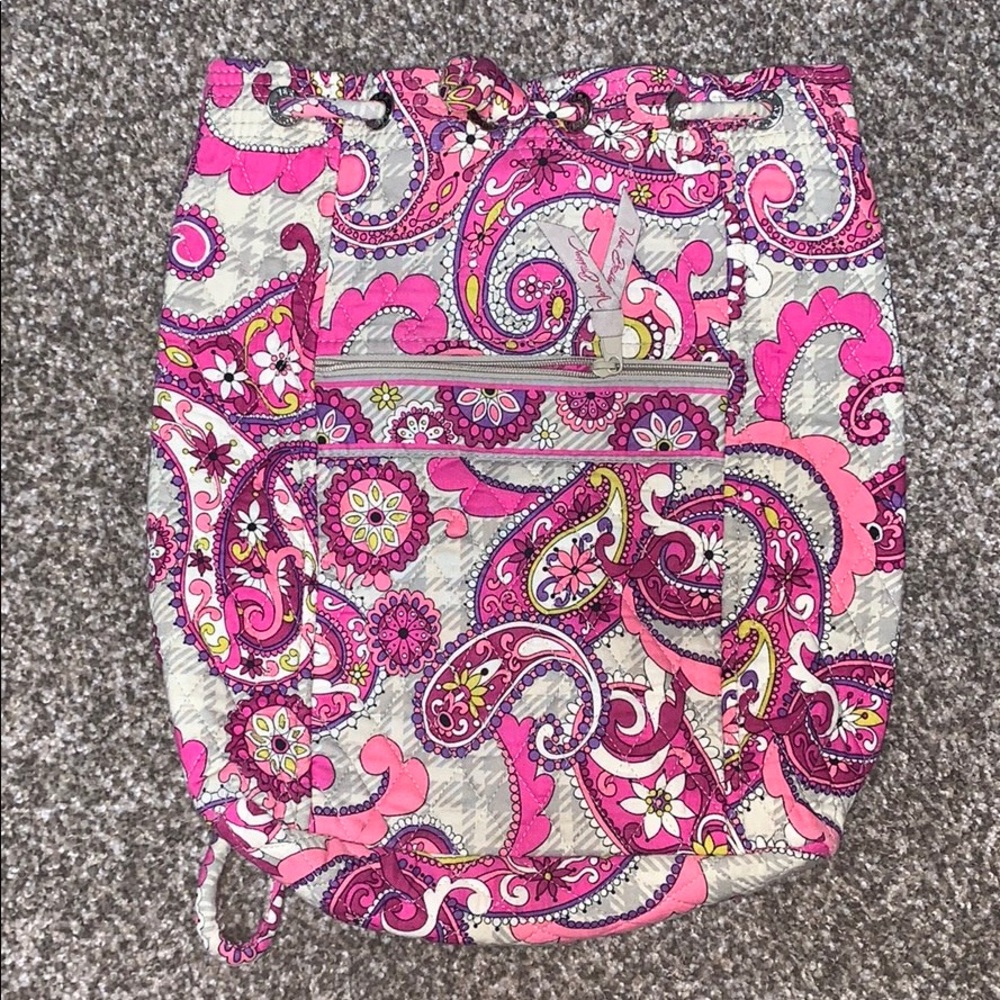 Vera Bradley drawstring backpack